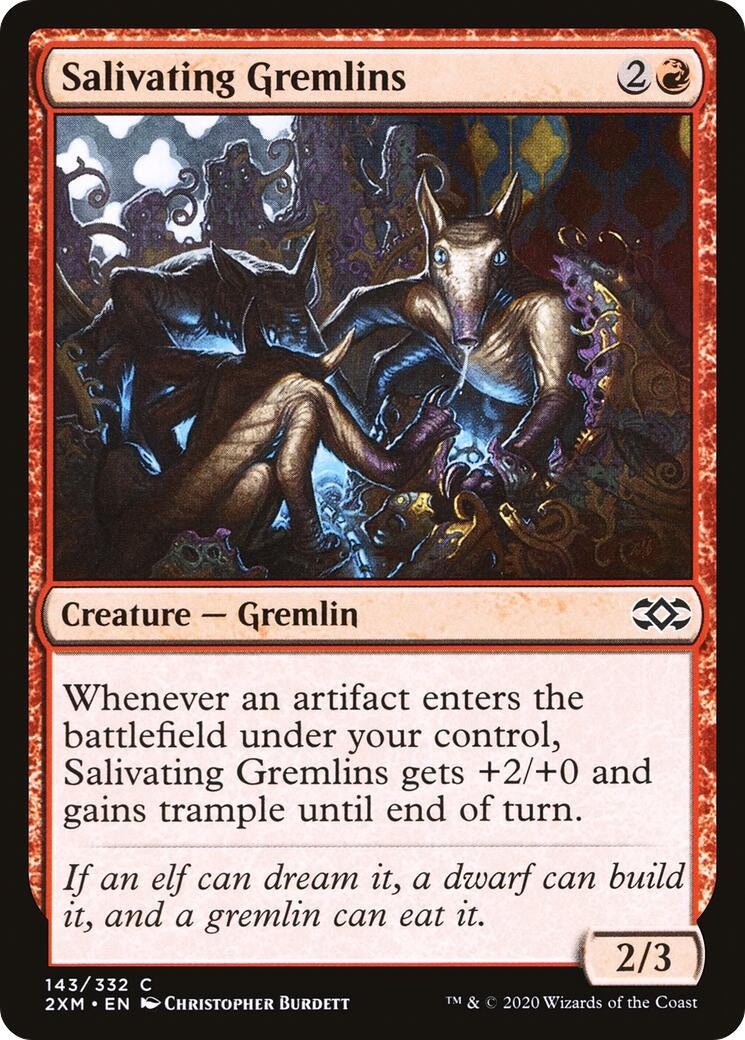 Salivating Gremlins (143) (Double Masters)
