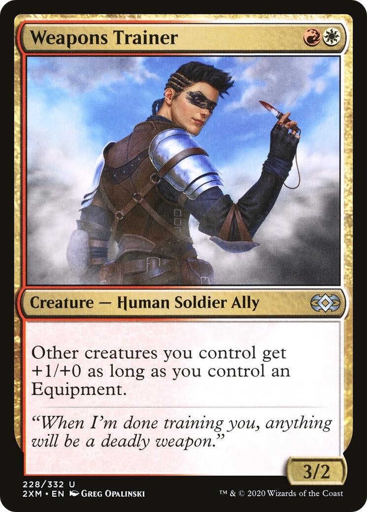 Weapons Trainer (228) (Double Masters)