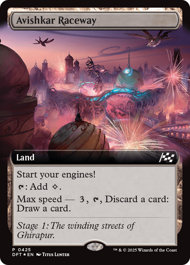 Avishkar Raceway (Extended Art) (425) (Aetherdrift)