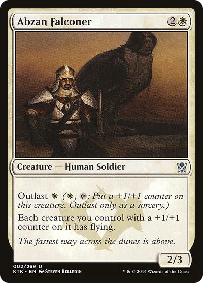 Abzan Falconer (2) (Khans of Tarkir)