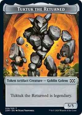 Tuktuk the Returned Token (28) (Double Masters)