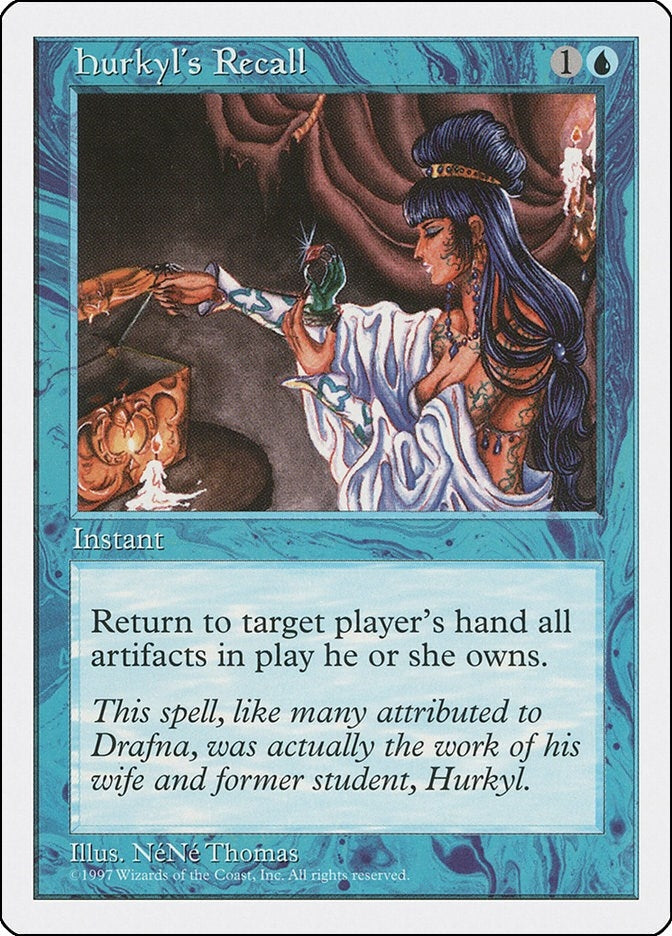 Hurkyl's Recall (Fifth Edition)