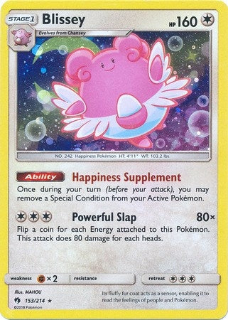 Image for Blissey - 153/214 (Cosmos Holo) (153/214) (Miscellaneous Cards & Products) - Pokemon