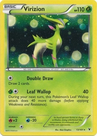 Image for Virizion - 13/101 (Cosmos Holo) (013/101) (Blister Exclusives) - Pokemon