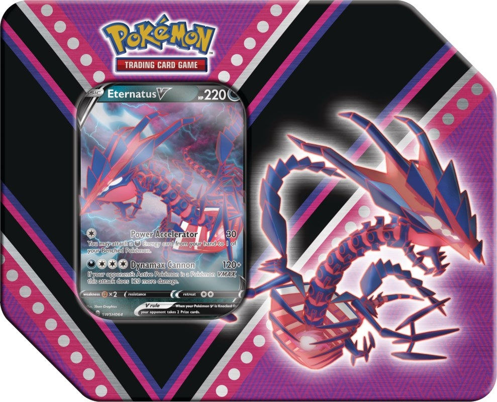 Image for V Powers Tin [Eternatus V] - Pokemon
