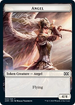 Angel // Ape Double-Sided Token (3 // 12) (Double Masters)