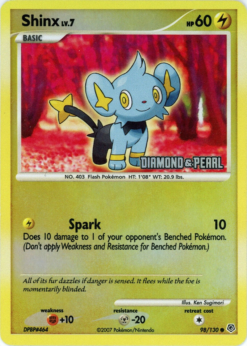 Image for Shinx - 98/130 [Diamond & Pearl] (098/130) (Burger King Promos) - Pokemon