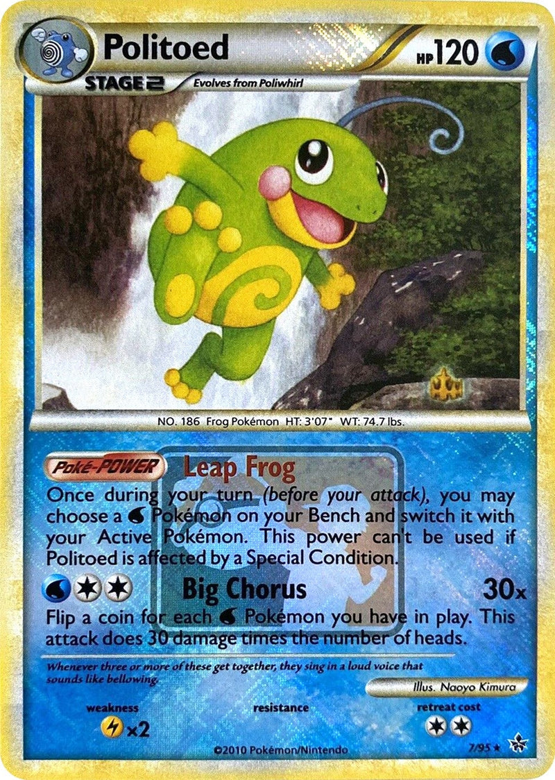 Image for Politoed - 7/95 (League Promo) (007/095) (League & Championship Cards) - Pokemon
