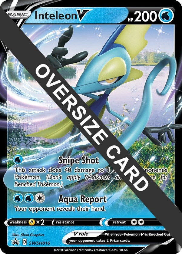 Image for Inteleon V - SWSH016 (SWSH016) (Jumbo Cards) - Pokemon