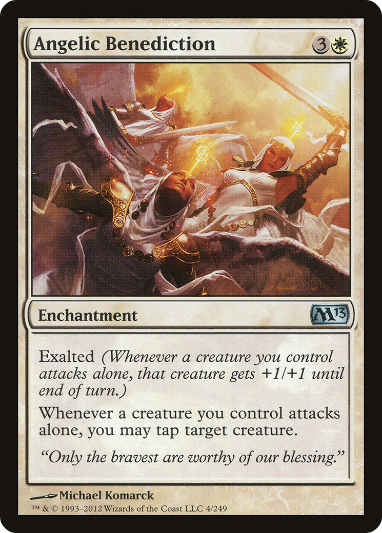 Angelic Benediction (4) (Magic 2013 (M13))