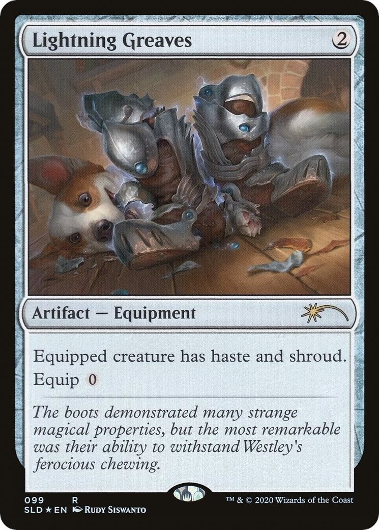 Lightning Greaves (099) (99) (Secret Lair Drop Series)