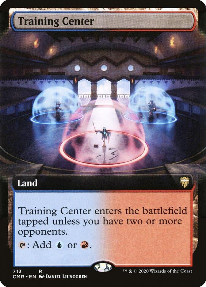 Training Center (Extended Art) (713) (Commander Legends)