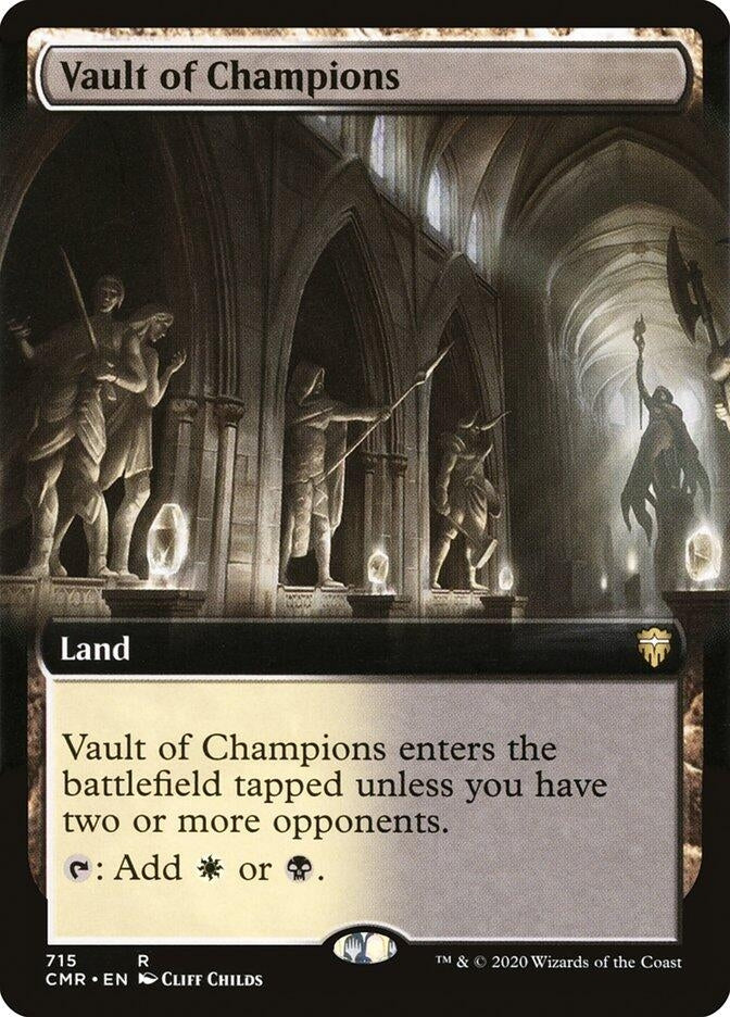 Vault of Champions (Extended Art) (715) (Commander Legends)
