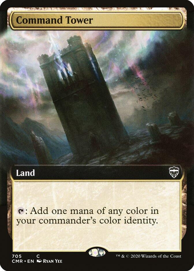 Command Tower (Extended Art) (705) (Commander Legends)