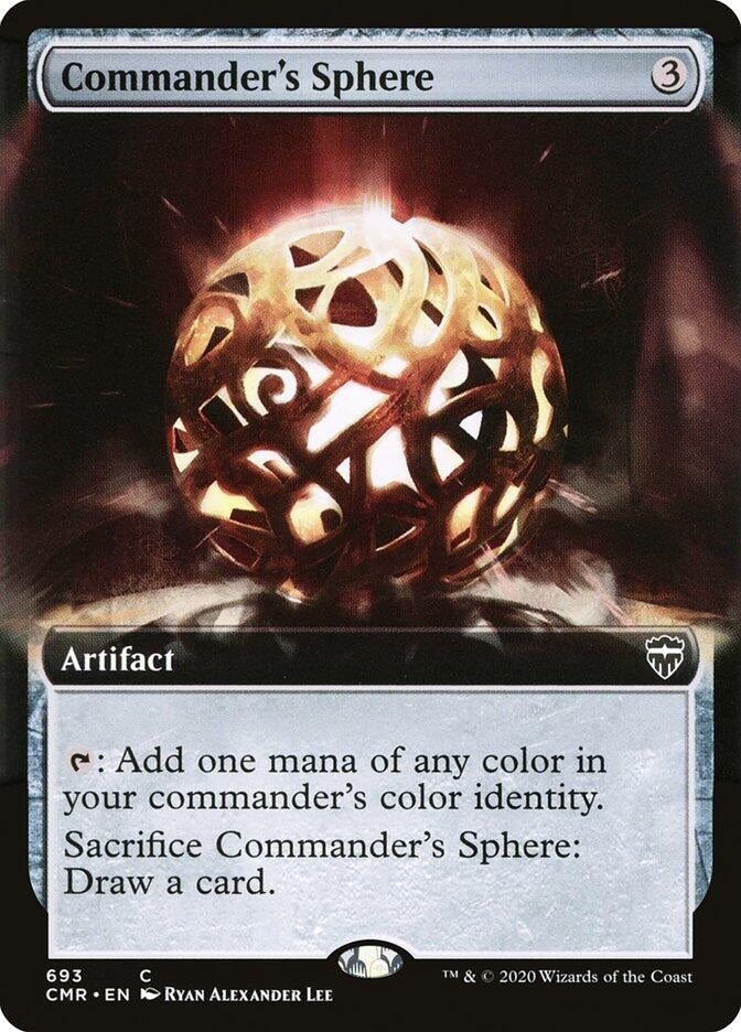 Commander's Sphere (Extended Art) (693) (Commander Legends)