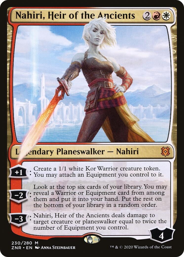 Nahiri, Heir of the Ancients (230) (Zendikar Rising)