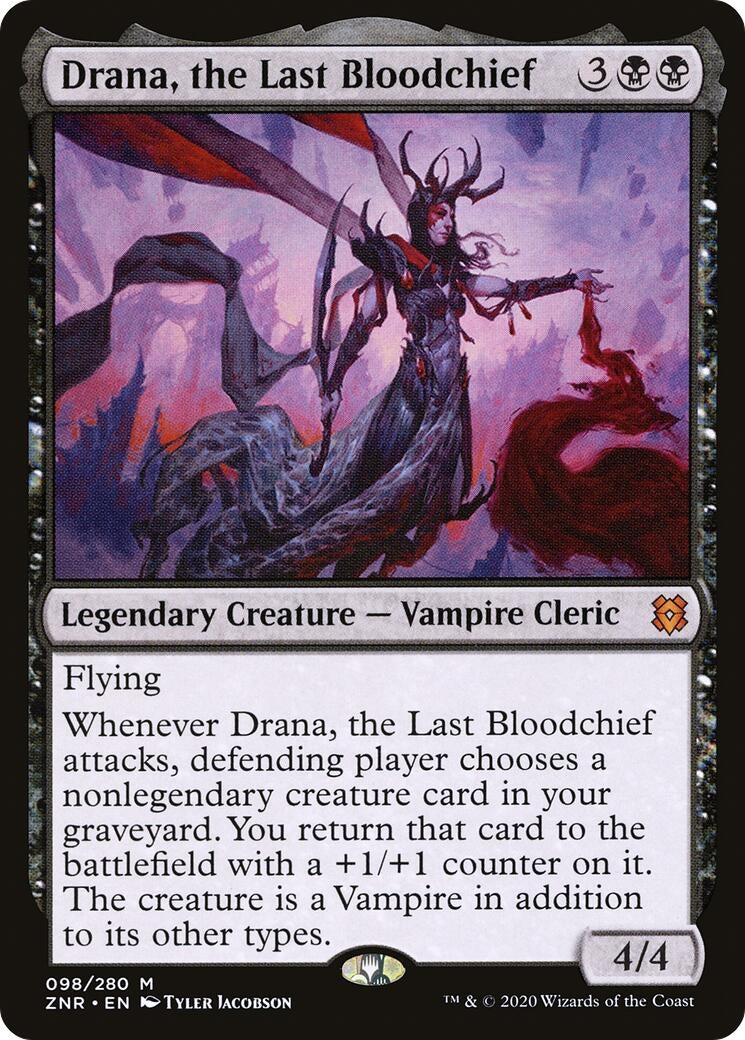 Drana, the Last Bloodchief (98) (Zendikar Rising)