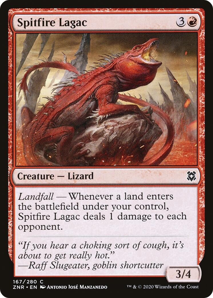 Spitfire Lagac (167) (Zendikar Rising)