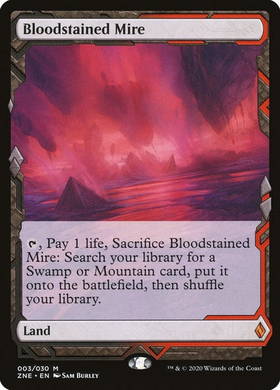 Bloodstained Mire (3) (Zendikar Rising Expeditions)