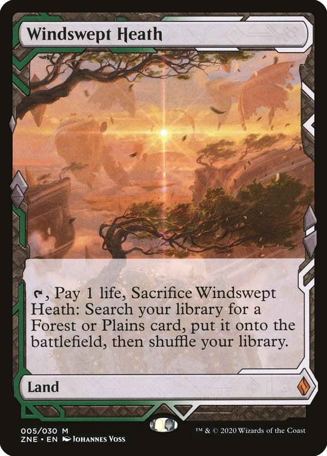 Windswept Heath (5) (Zendikar Rising Expeditions)