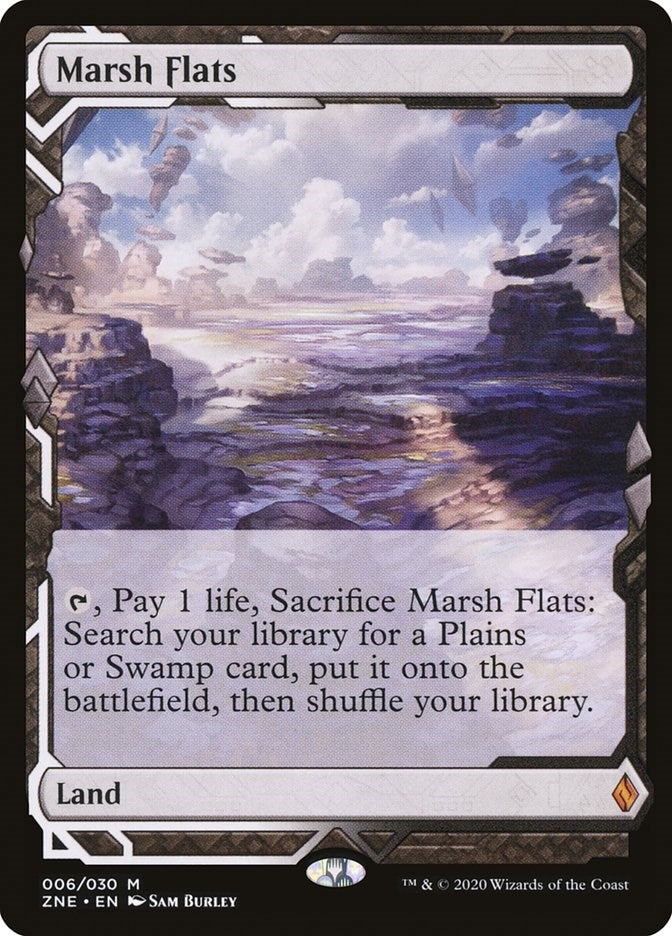 Marsh Flats (6) (Zendikar Rising Expeditions)