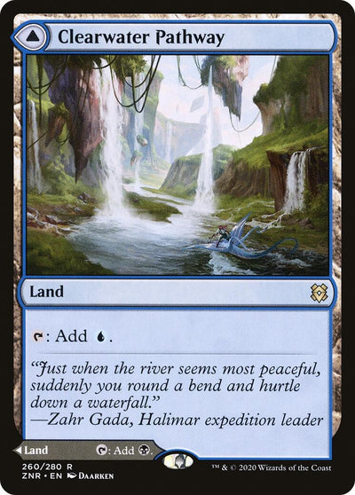 Clearwater Pathway (260) (Zendikar Rising)