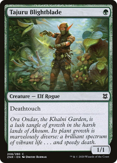 Tajuru Blightblade (208) (Zendikar Rising)