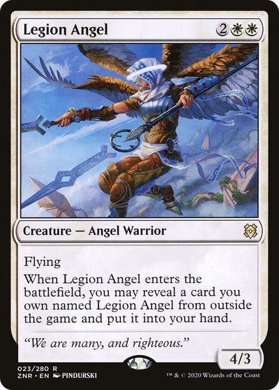 Legion Angel (23) (Zendikar Rising) (ZNR)