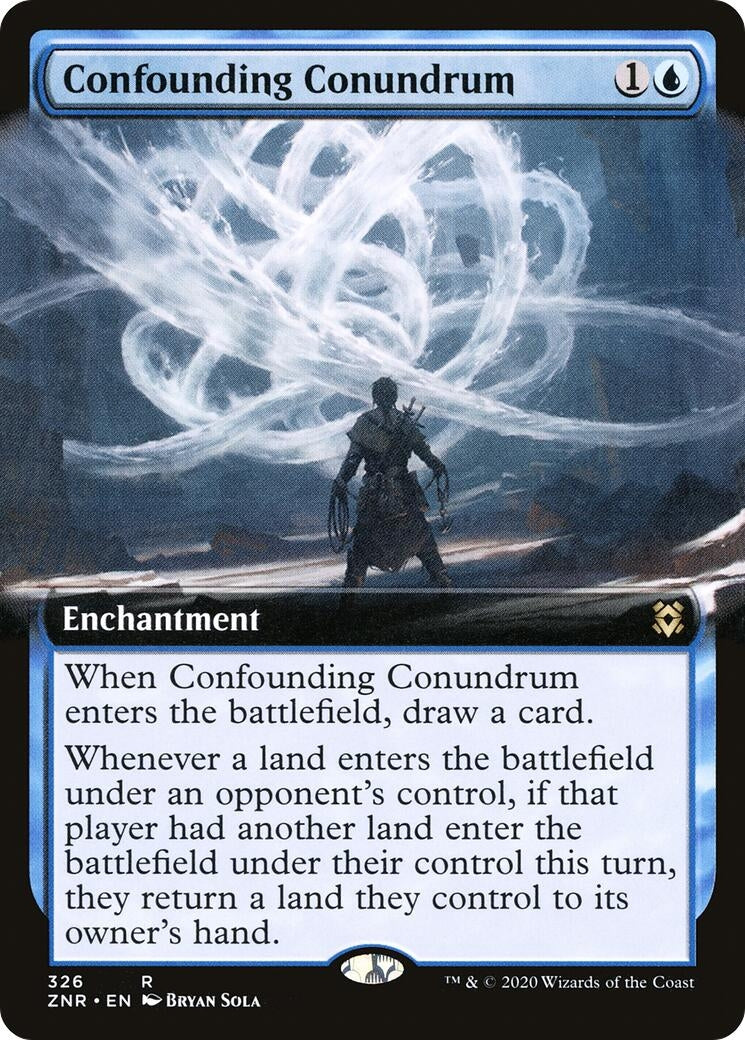 Confounding Conundrum (Extended Art) (326) (Zendikar Rising)