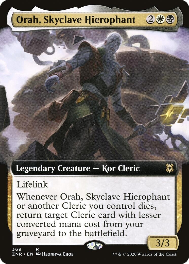 Orah, Skyclave Hierophant (Extended Art) (369) (Zendikar Rising)
