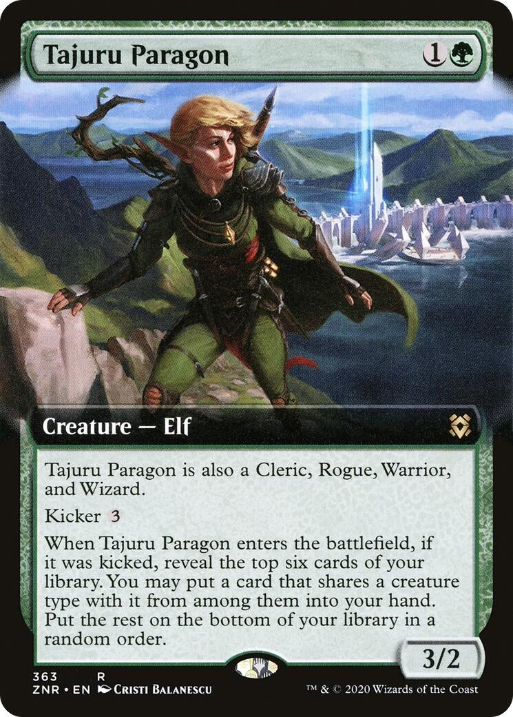 Tajuru Paragon (Extended Art) (363) (Zendikar Rising)