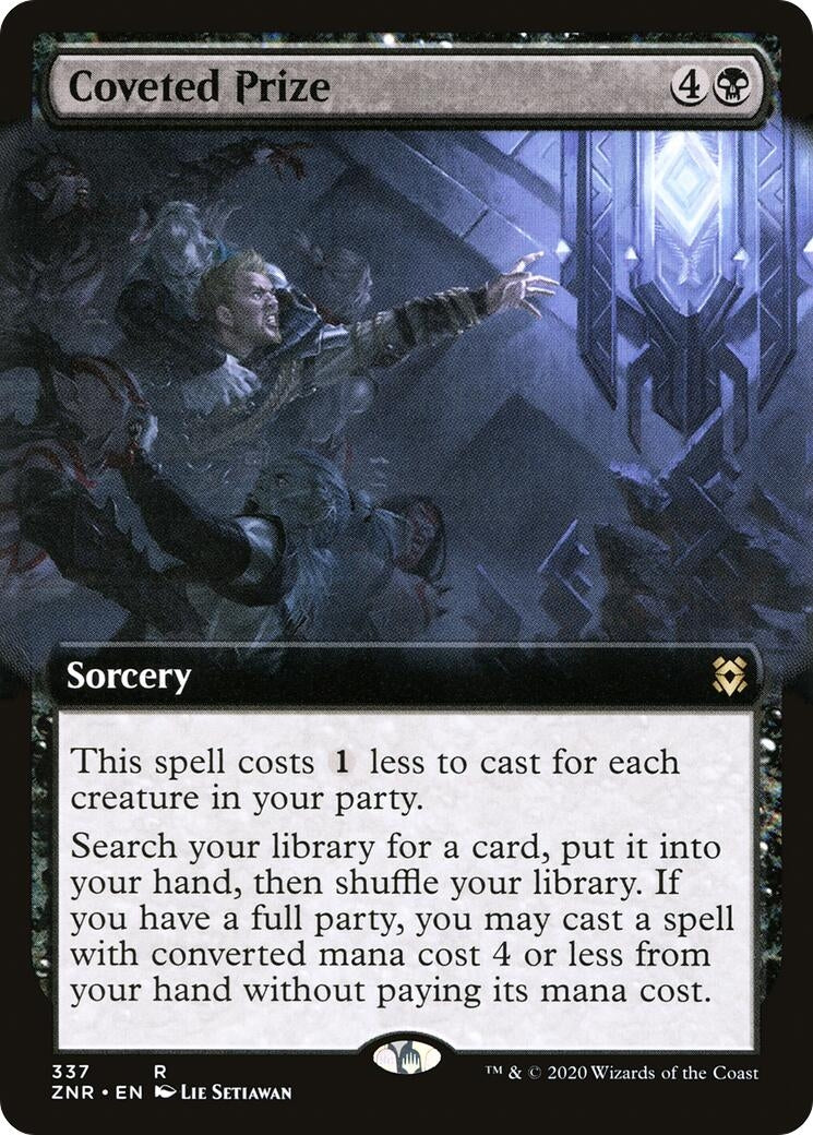 Coveted Prize (Extended Art) (337) (Zendikar Rising)