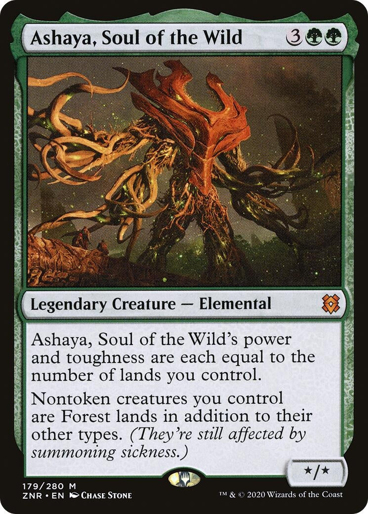 Ashaya, Soul of the Wild (179) (Zendikar Rising)