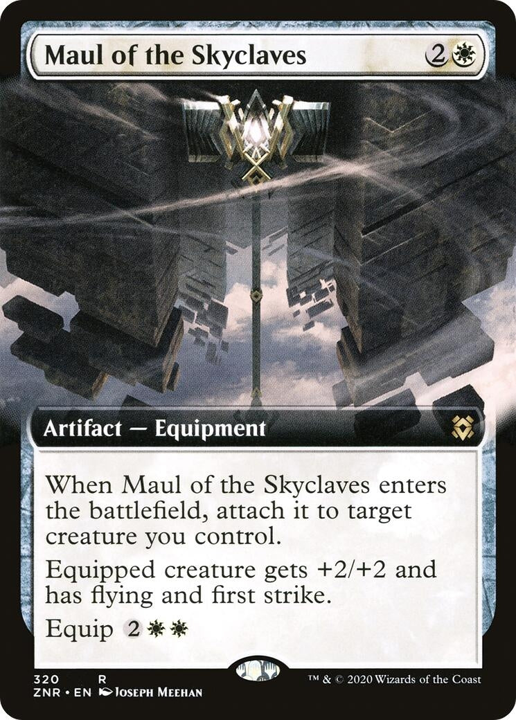 Maul of the Skyclaves (Extended Art) (320) (Zendikar Rising)
