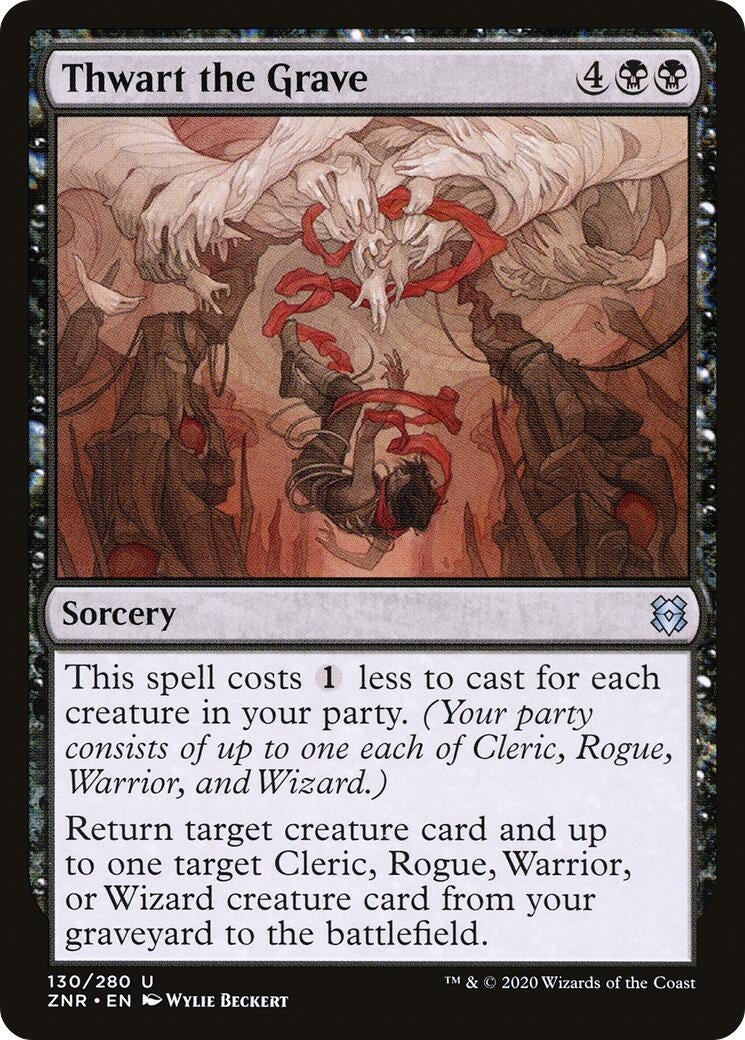 Thwart the Grave (130) (Zendikar Rising)
