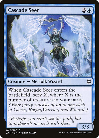 Cascade Seer (48) (Zendikar Rising)