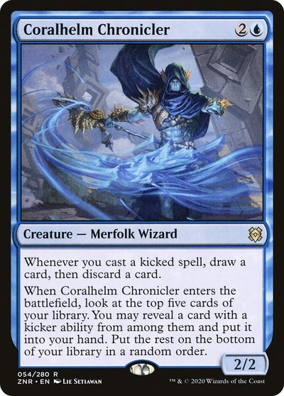Coralhelm Chronicler (54) (Zendikar Rising)