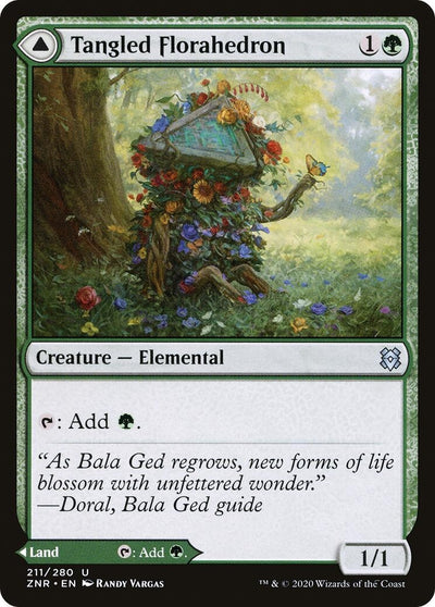 Tangled Florahedron (211) (Zendikar Rising)