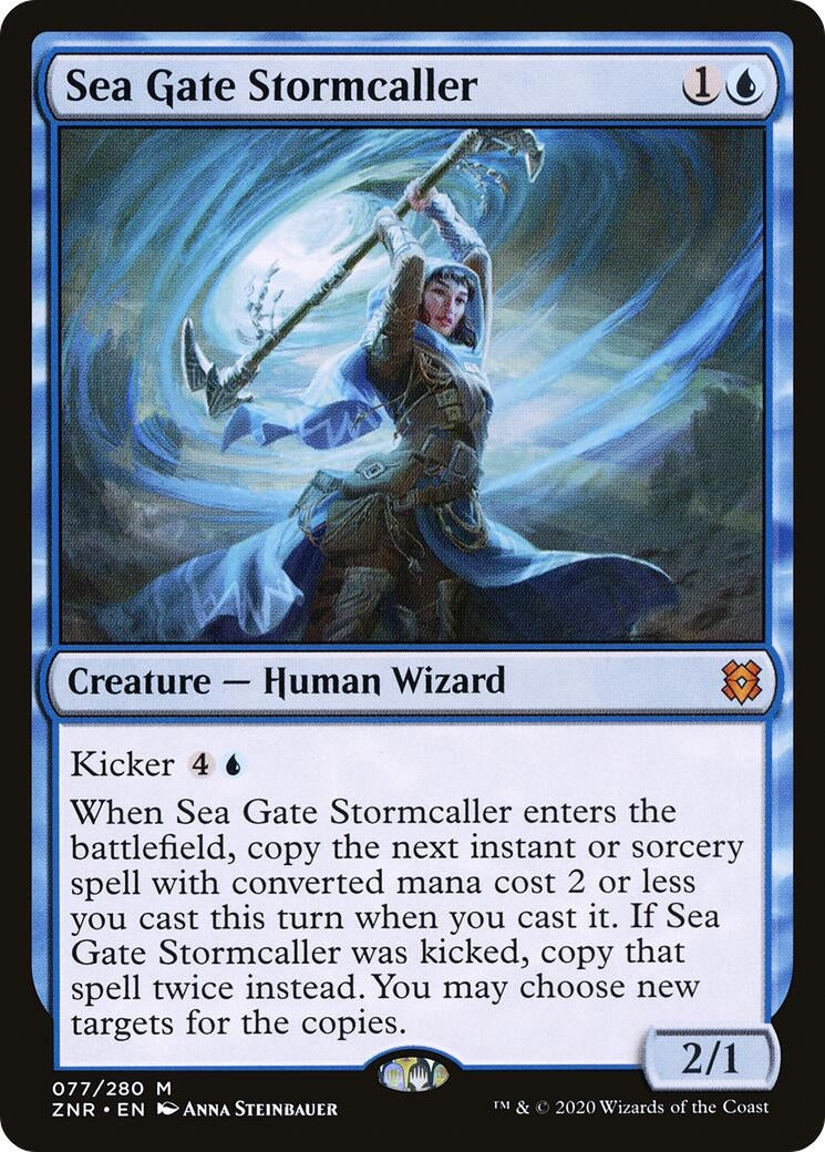 Sea Gate Stormcaller (77) (Zendikar Rising)