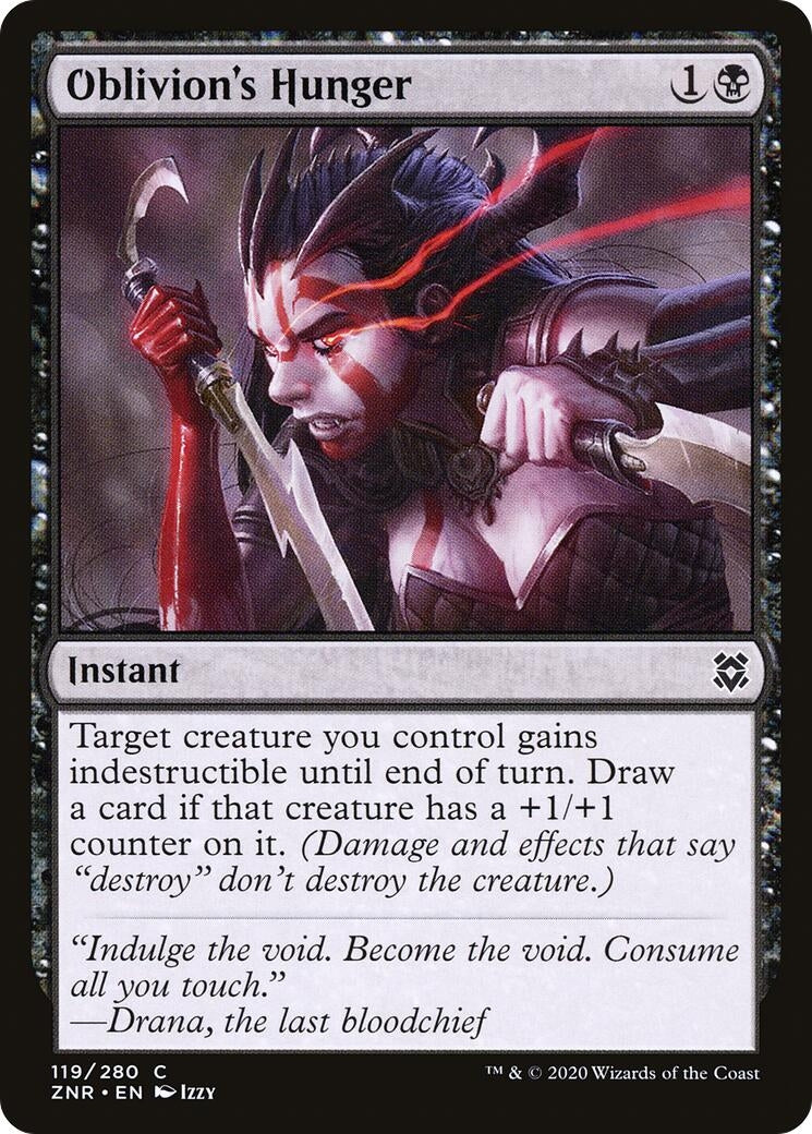 Oblivion's Hunger (119) (Zendikar Rising)
