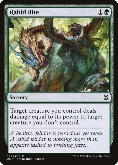 Rabid Bite (199) (Zendikar Rising)