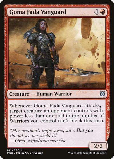 Goma Fada Vanguard (141) (Zendikar Rising)