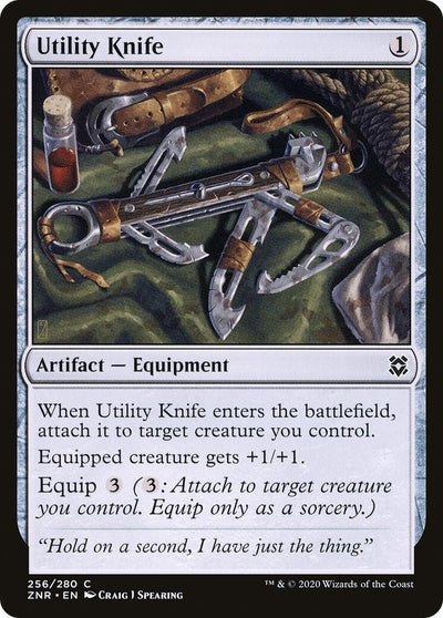 Utility Knife (256) (Zendikar Rising)