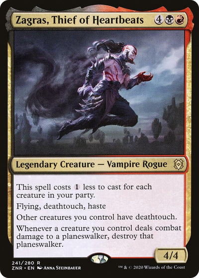 Zagras, Thief of Heartbeats (241) (Zendikar Rising)