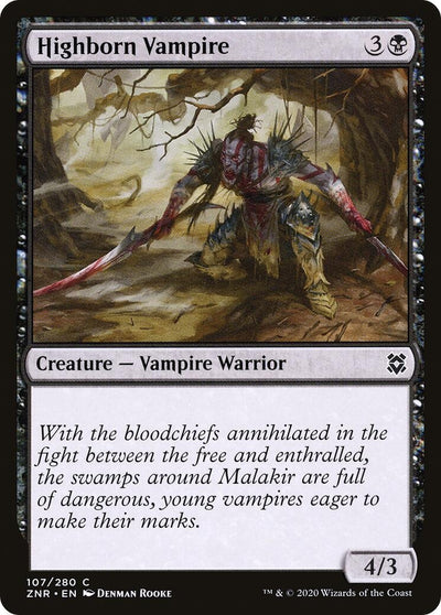 Highborn Vampire (107) (Zendikar Rising)
