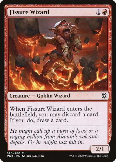 Fissure Wizard (140) (Zendikar Rising)