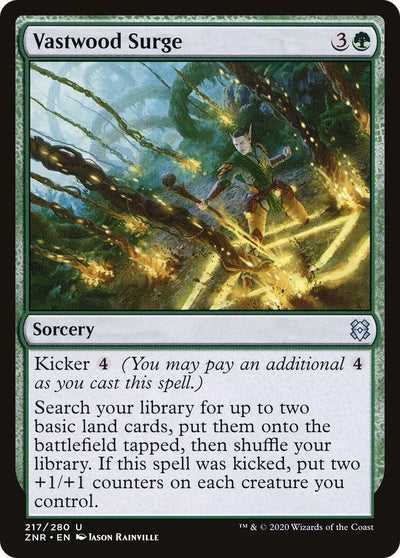 Vastwood Surge (217) (Zendikar Rising)