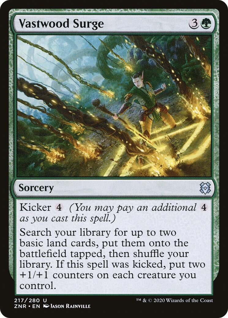 Vastwood Surge (217) (Zendikar Rising)