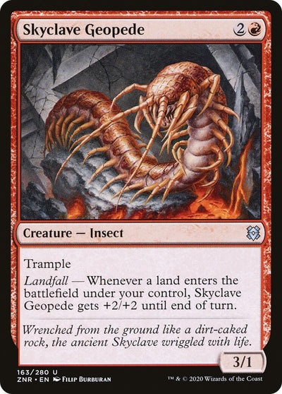 Skyclave Geopede (163) (Zendikar Rising)
