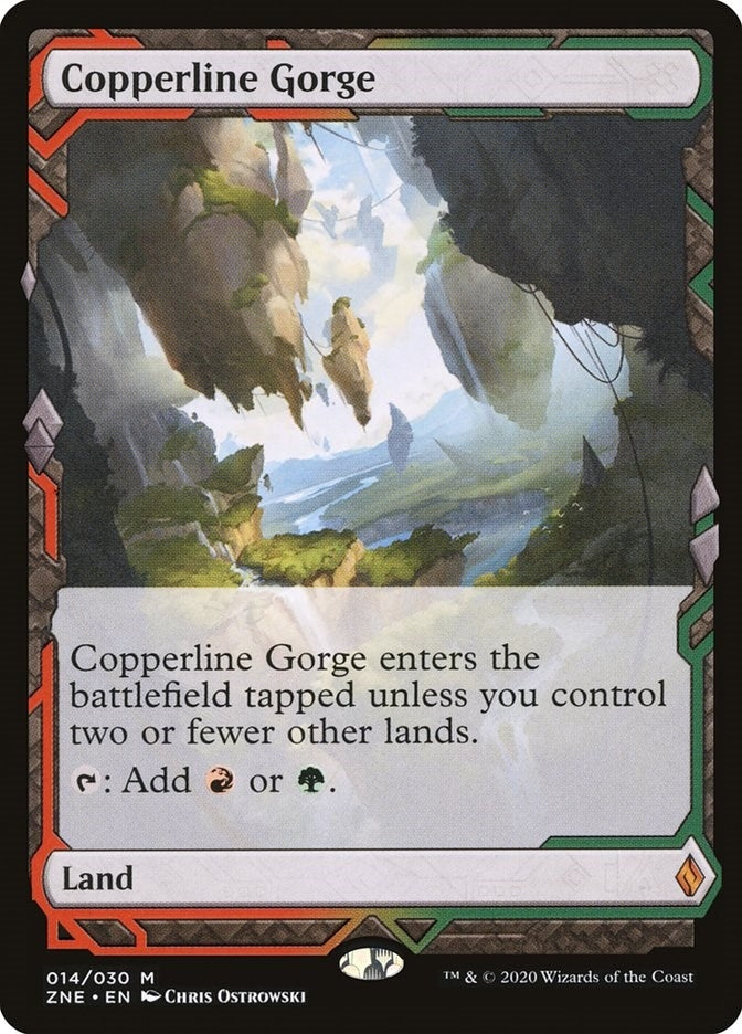 Copperline Gorge (14) (Zendikar Rising Expeditions)